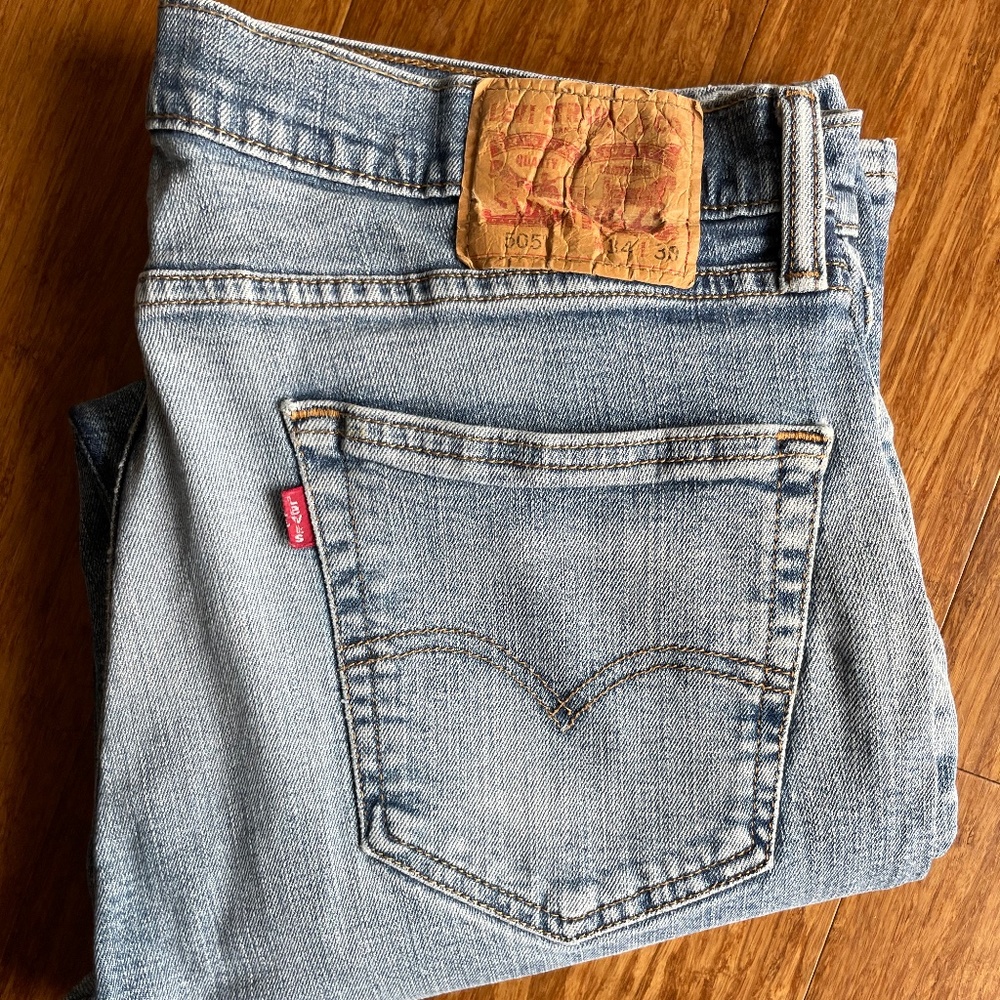 COPY - Men's Levi's 505 Denim Jeans, Broken-in, Size 34x30